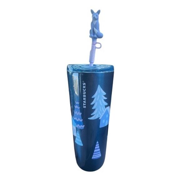 Starbucks Winter Wonderland Limited Capsule Collection & Fox Straw Cold Cup 24oz - Picture 2 of 4